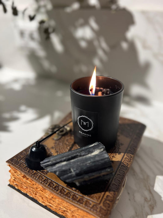 נר טורמלין שחור (קטן)